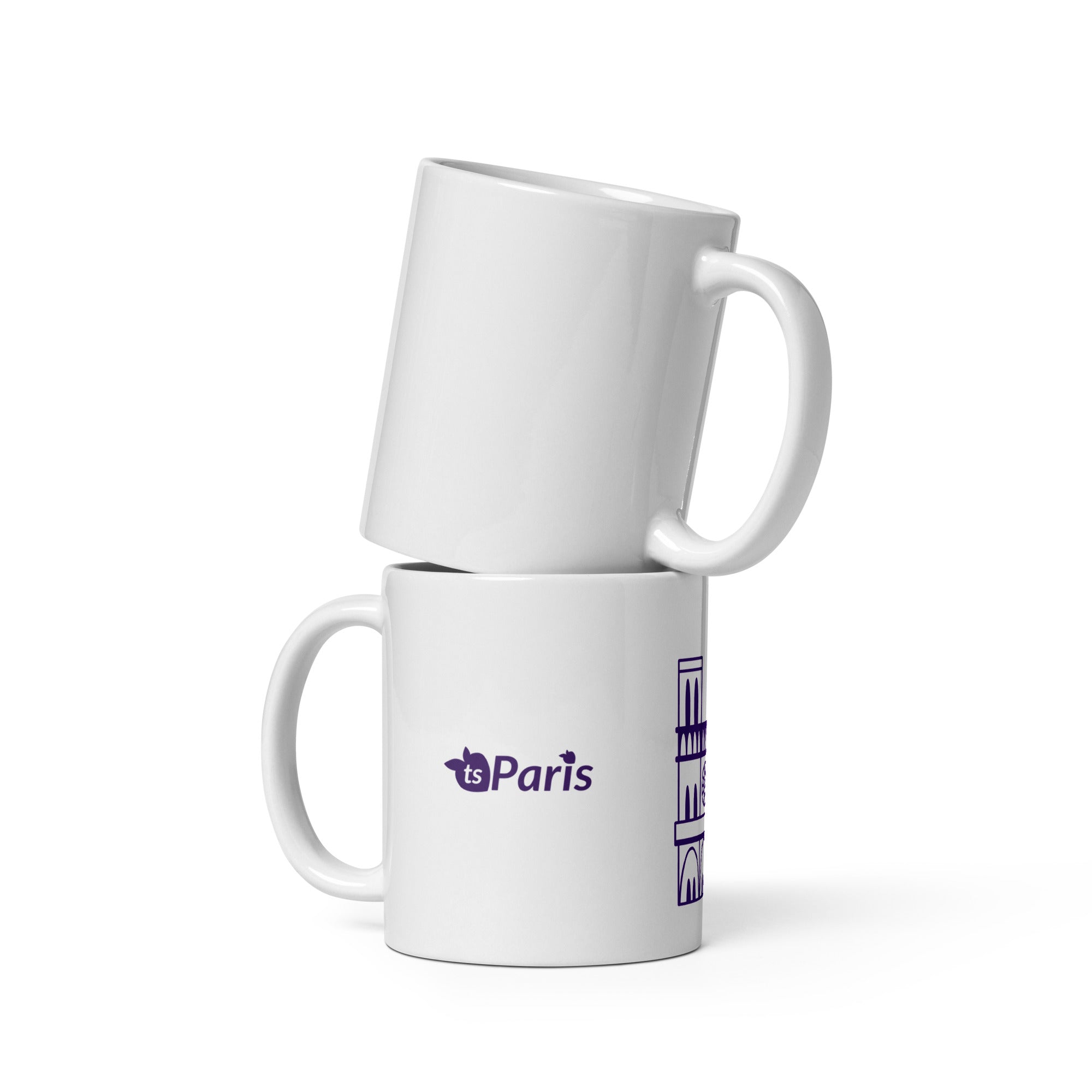 tsgabrielle® • Paris - Notre-Dame Cathedral • Glossy Mug • White • Ceramic • 3 Sizes