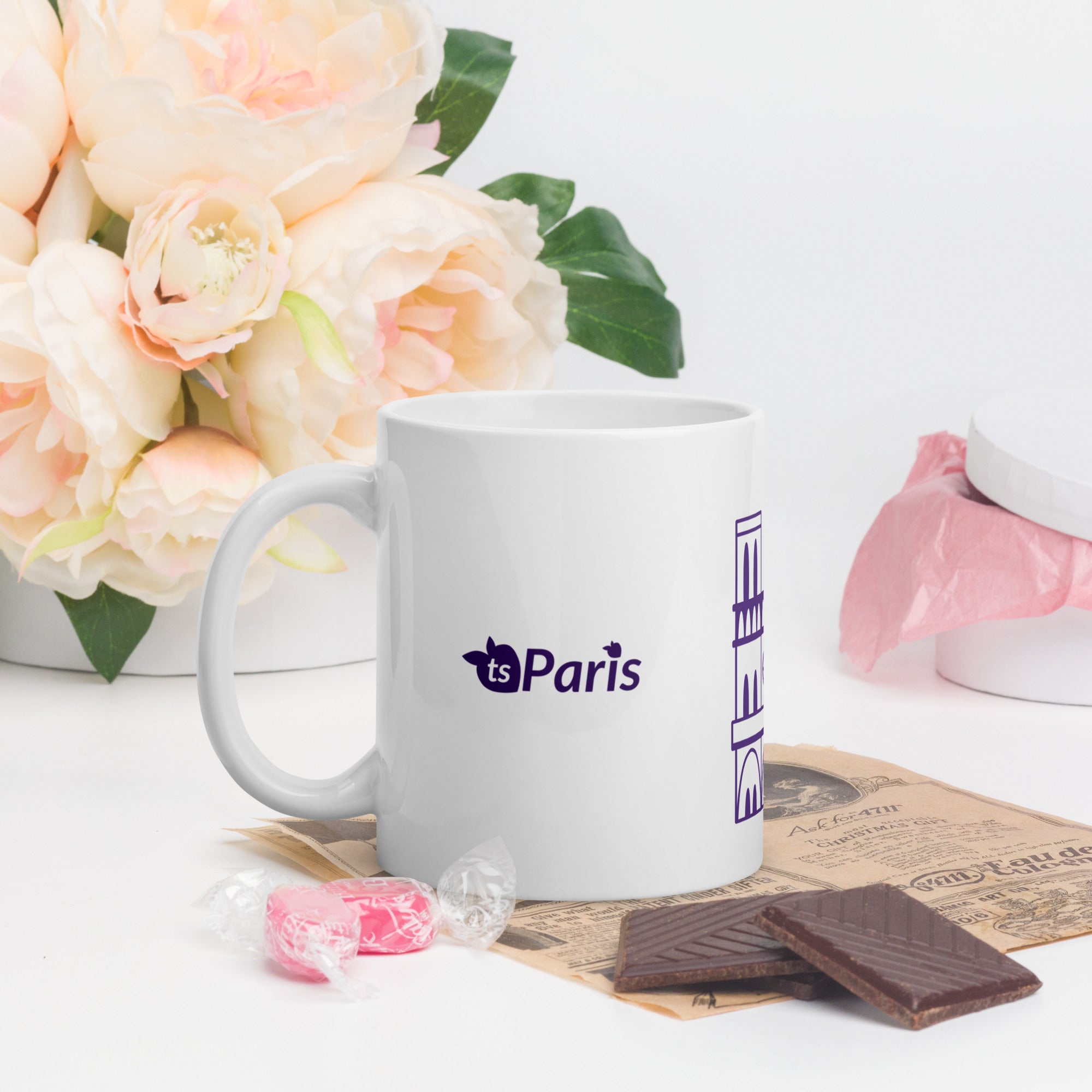 tsgabrielle® • Paris - Notre-Dame Cathedral • Glossy Mug • White • Ceramic • 3 Sizes
