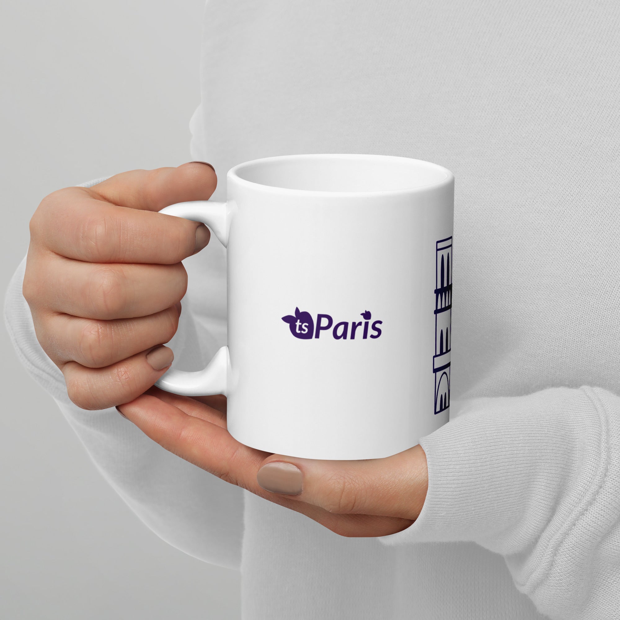 tsgabrielle® • Paris - Notre-Dame Cathedral • Glossy Mug • White • Ceramic • 3 Sizes
