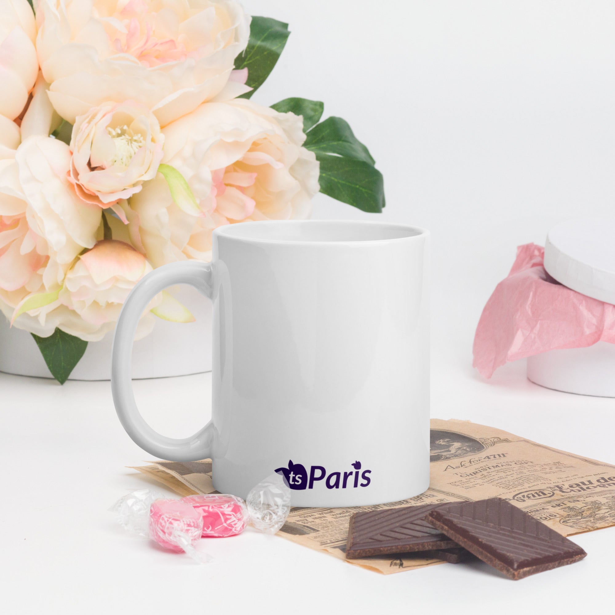 tsgabrielle® • Paris - La Tour Eiffel • Glossy Mug • White • Ceramic • 325 ml