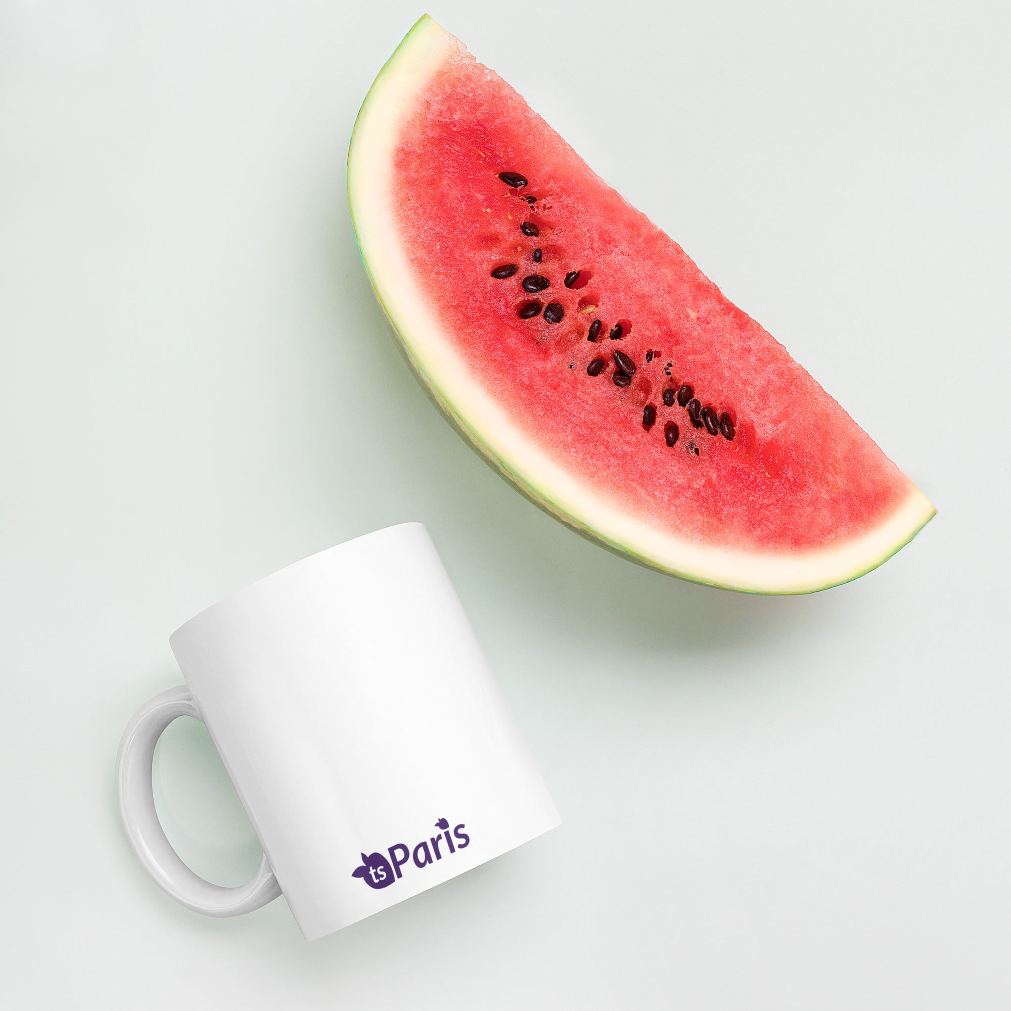 tsgabrielle® • Paris - La Tour Eiffel • Glossy Mug • White • Ceramic • 11 oz