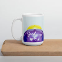 tsgabrielle® • Good Vibes Only • Glossy Mug • Black • Ceramic • 3 Sizes