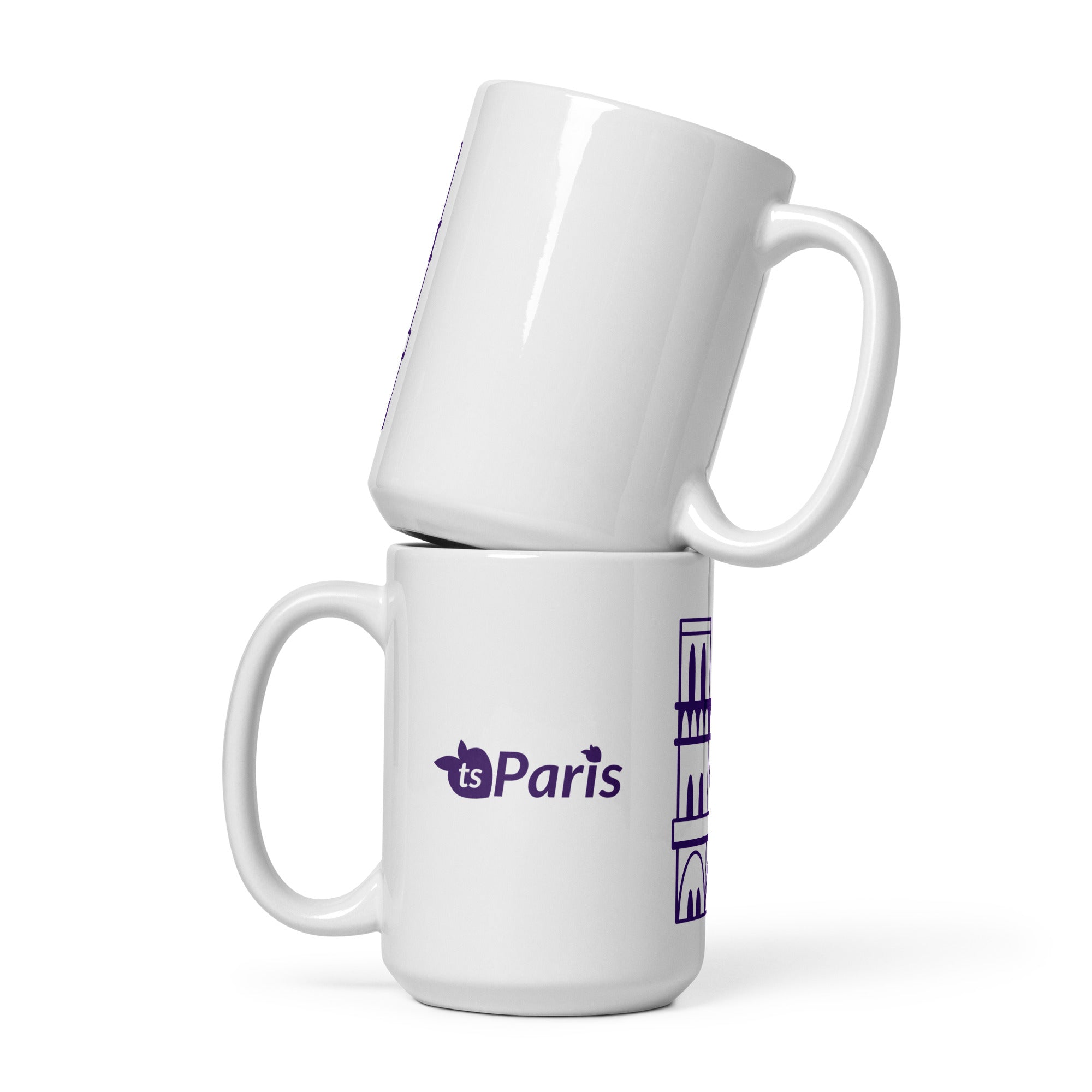 tsgabrielle® • Paris - Notre-Dame Cathedral • Glossy Mug • White • Ceramic • 3 Sizes