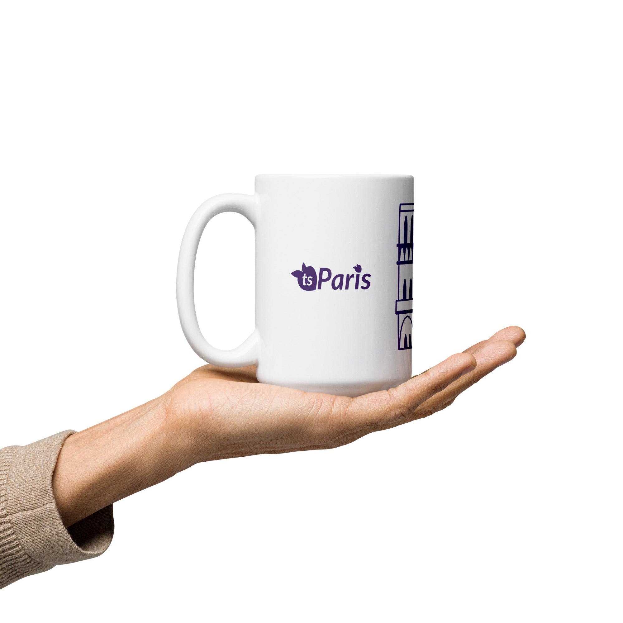 tsgabrielle® • Paris - Notre-Dame Cathedral • Glossy Mug • White • Ceramic • 3 Sizes