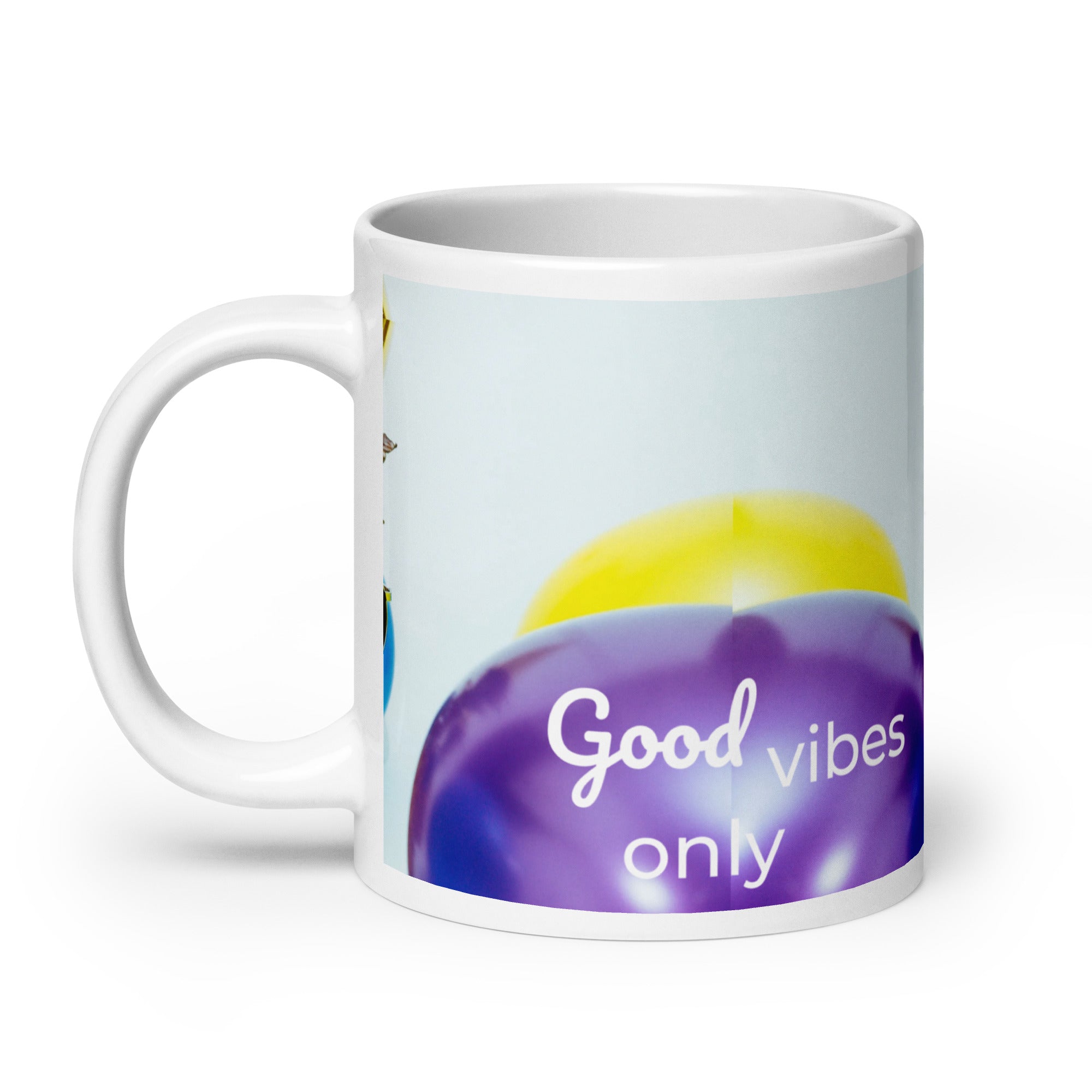tsgabrielle® • Good Vibes Only • Glossy Mug • Black • Ceramic • 3 Sizes