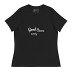 tsgabrielle® • Trans / Women's • Good Vibes Only • Relaxed T-Shirt • 8 Colors • 100% Cotton