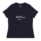 tsgabrielle® • Trans / Women's • Good Vibes Only • Relaxed T-Shirt • 8 Colors • 100% Cotton