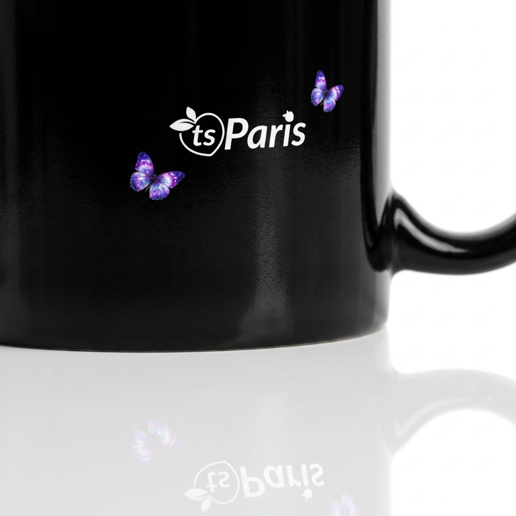 tsgabrielle® • Paris - La Tour Eiffel • Glossy Mug • Black • Ceramic • 2 Sizes - Black - View 32