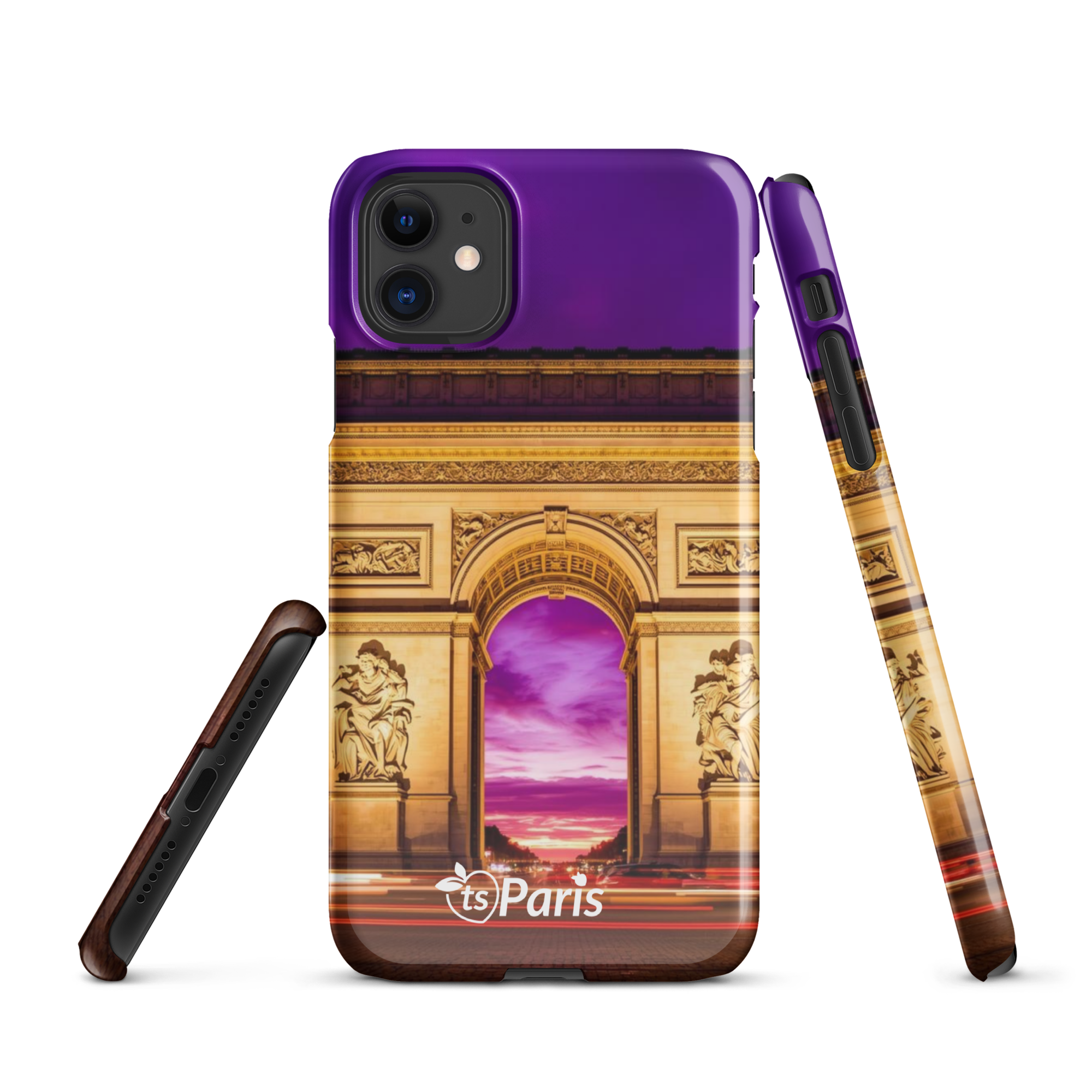 tsgabrielle® • Paris - Arc de Triomphe • Snap Case Compatible with iPhone® • Latest Models - Glossy - View 2
