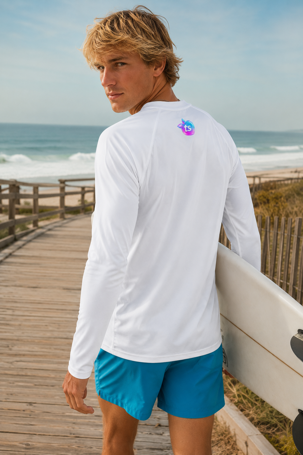 tsgabrielle® • For Him • Pride 26 • Rash Guard • White - White - View 11