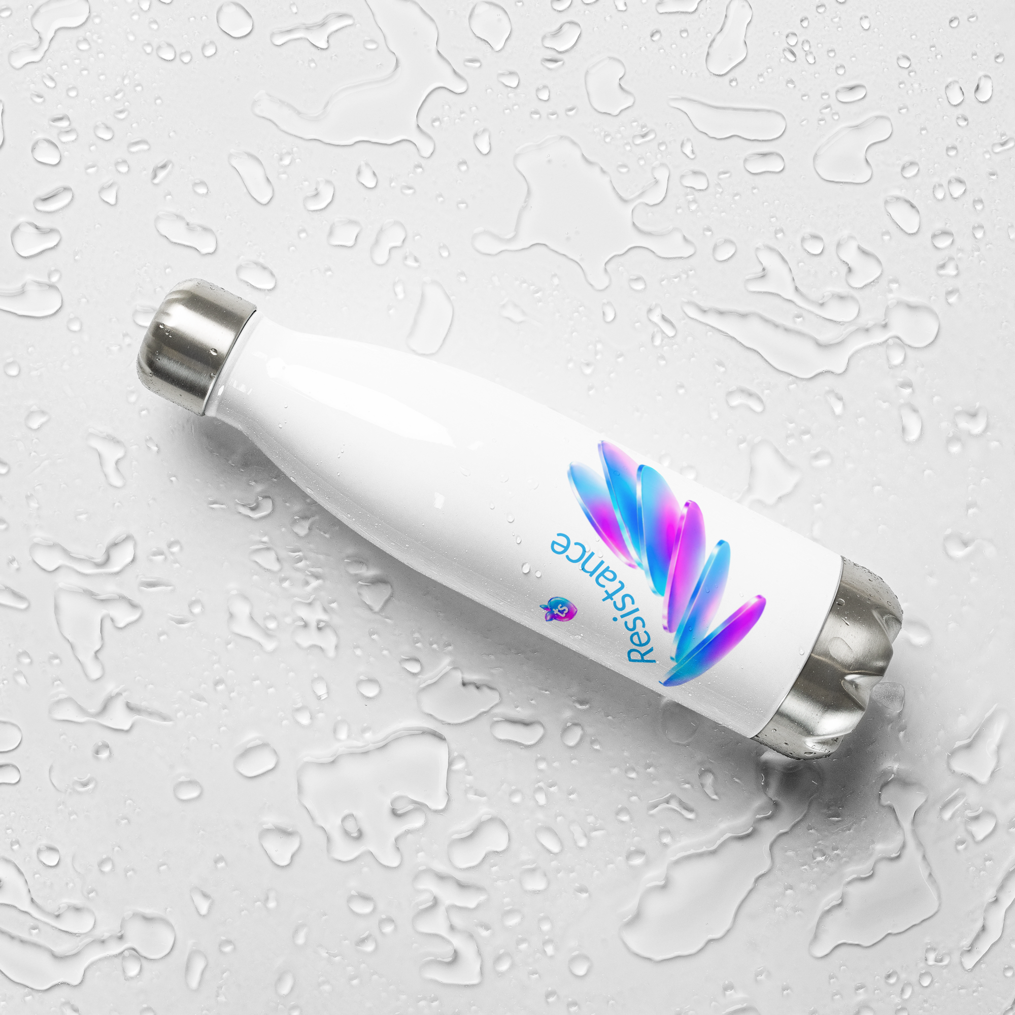 tsgabrielle® • Pride 26 • Gourde • Blanche • Acier Inoxydable • 17 oz - White - View 7