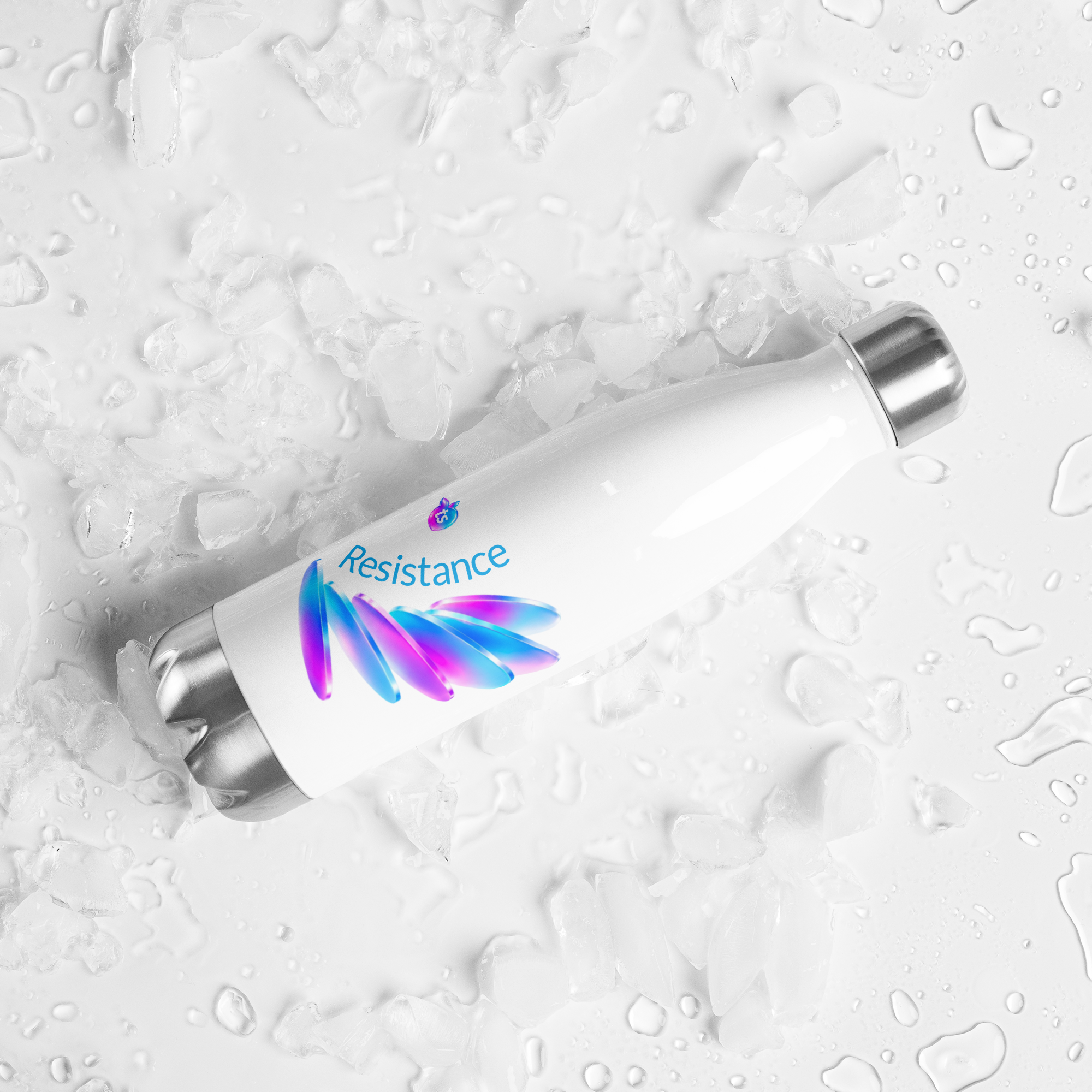 tsgabrielle® • Pride 26 • Gourde • Blanche • Acier Inoxydable • 17 oz - White - View 6
