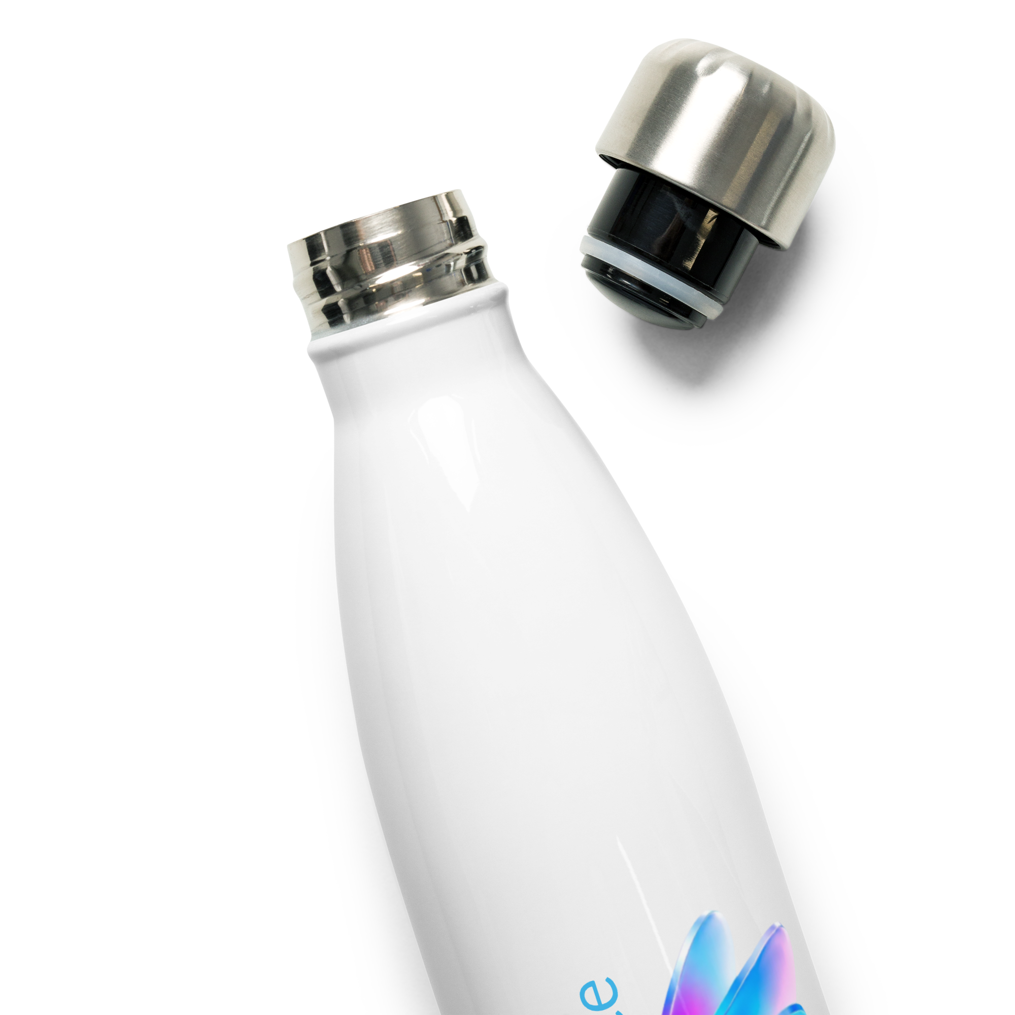 tsgabrielle® • Pride 26 • Gourde • Blanche • Acier Inoxydable • 17 oz - White - View 3