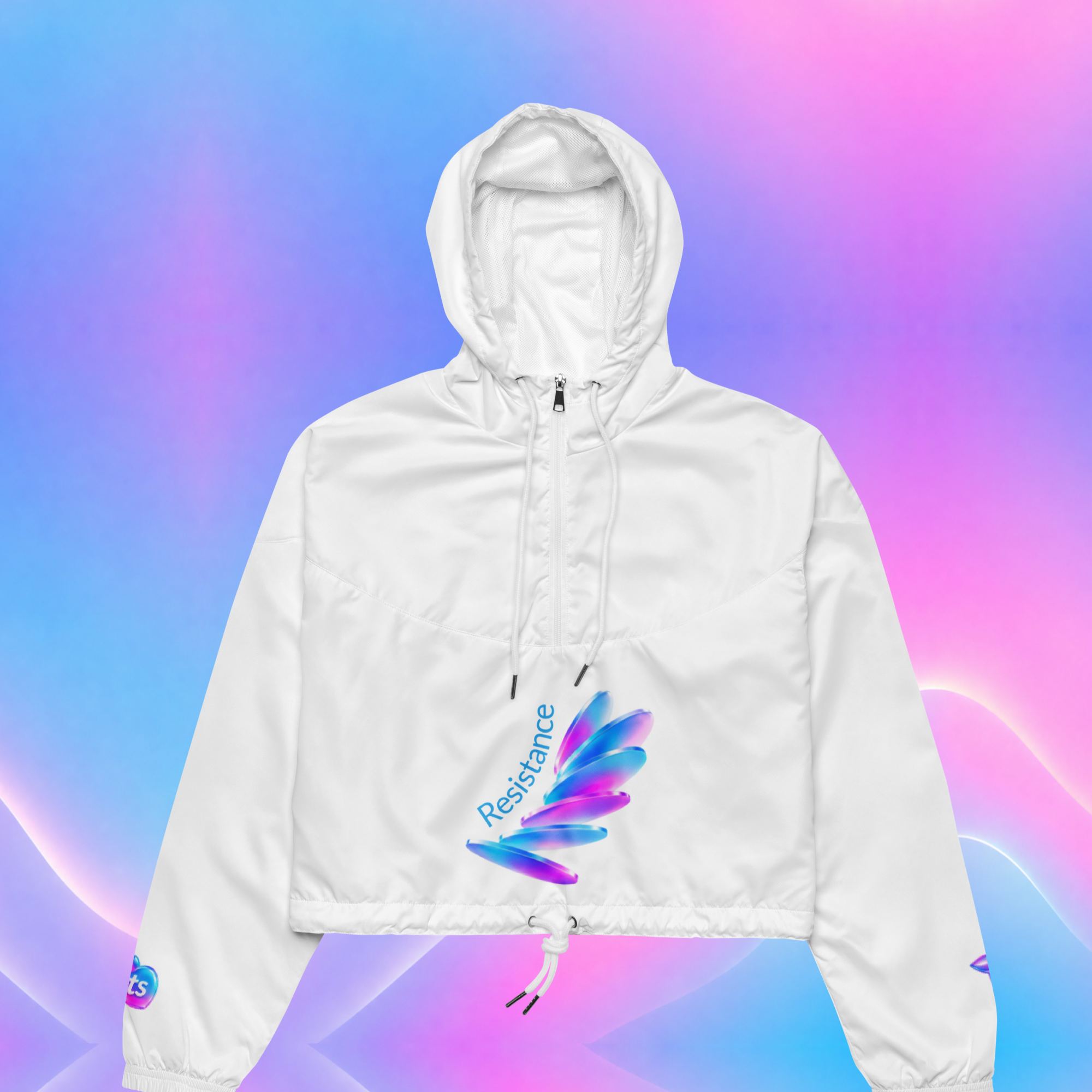 tsgabrielle® • For Her • Pride 26 • Cropped Windbreaker