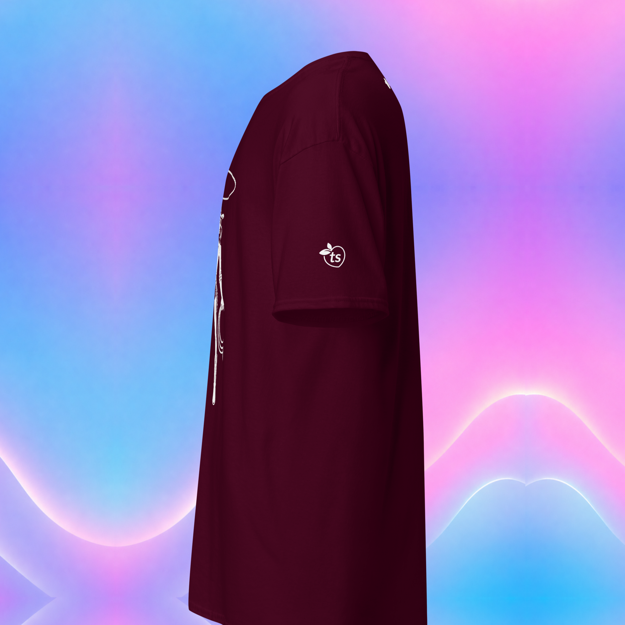 tsgabrielle® • Sélection Masculine • Pride 26 - Arizona • T-shirt Classique • 14 Couleurs - Maroon - View 12