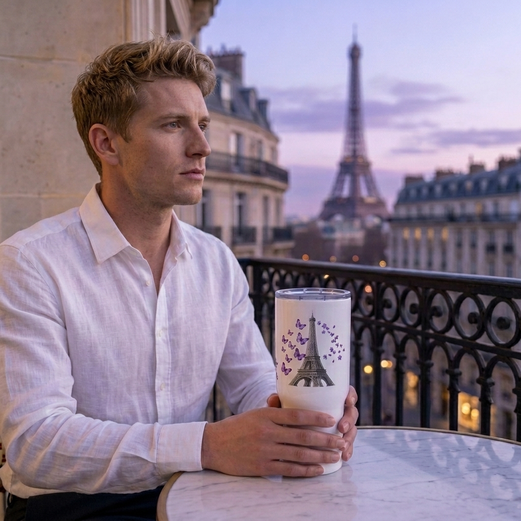 tsgabrielle® • Paris - La Tour Eiffel • Mug With a Handle • 2 Sizes - White - View 9