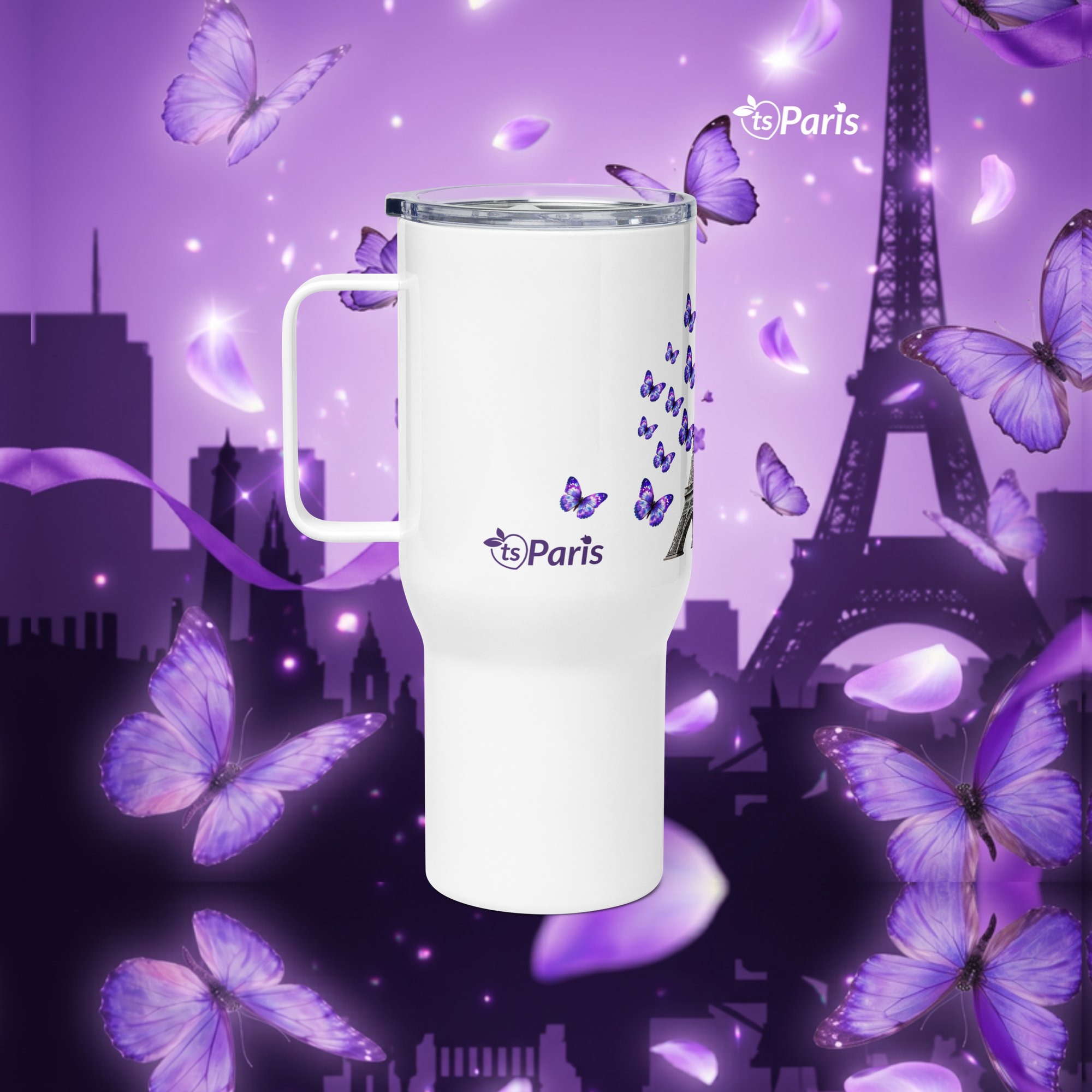 tsgabrielle® • Paris - La Tour Eiffel • Mug With a Handle • 2 Sizes - White - View 12