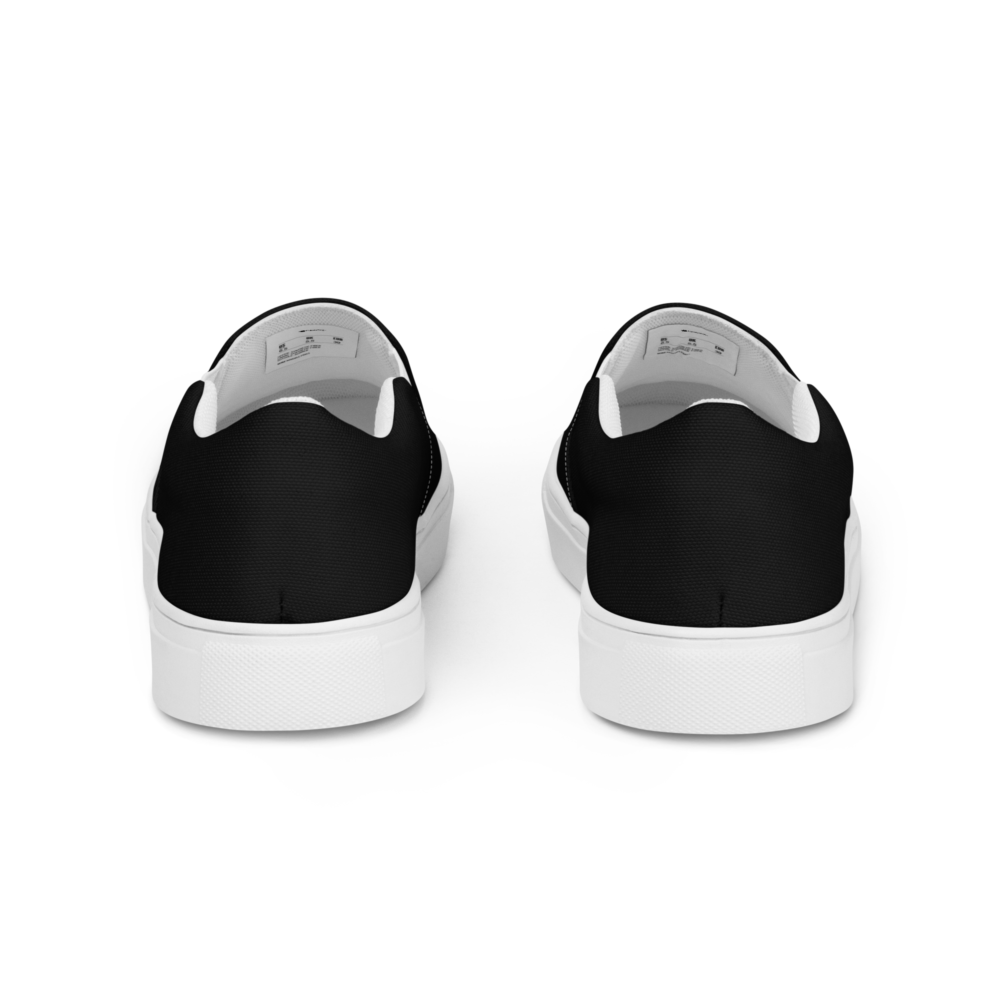 tsgabrielle® • For Him • Slip-On Canvas Shoes • Black - White - View 14
