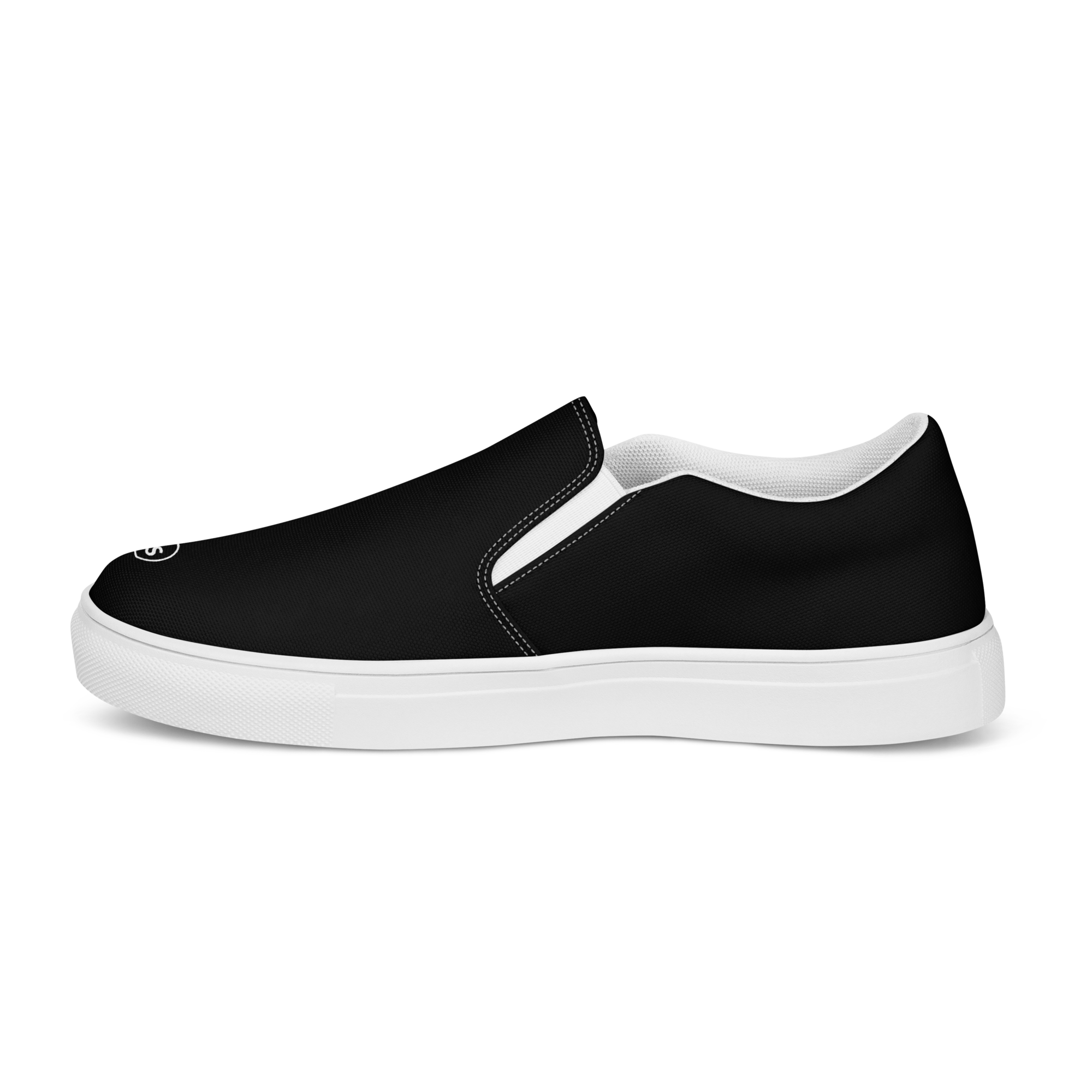tsgabrielle® • For Him • Slip-On Canvas Shoes • Black - White - View 15