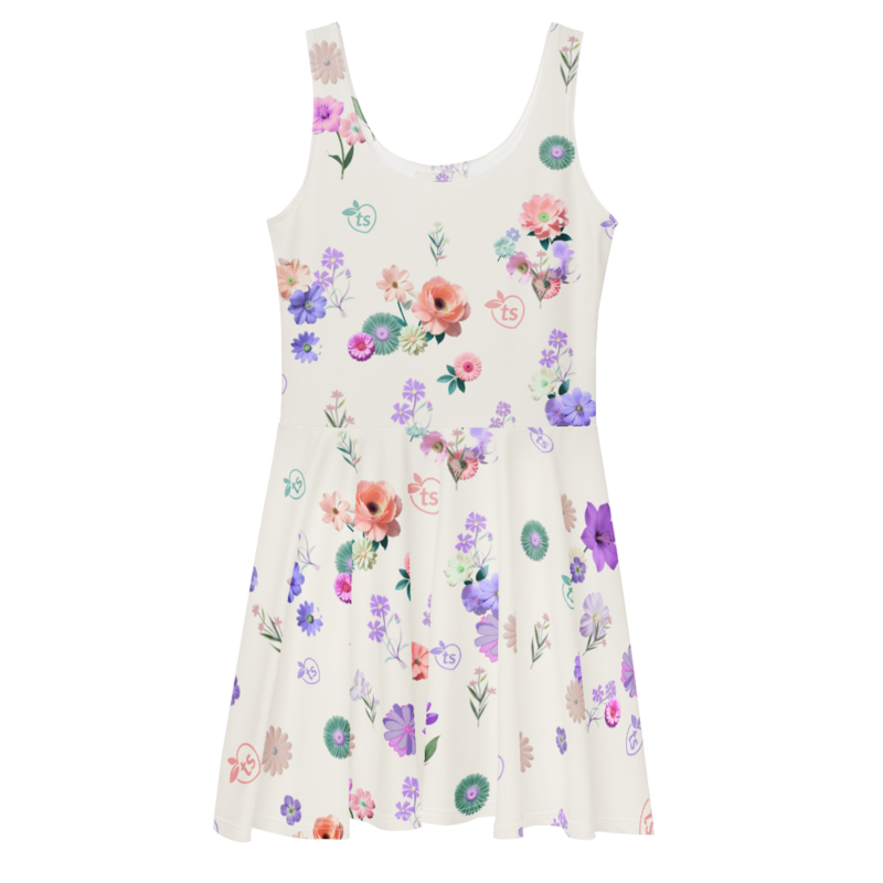 tsgabrielle® • For Her • TransFLOWer™ • Skater Dress • White - White - View 6