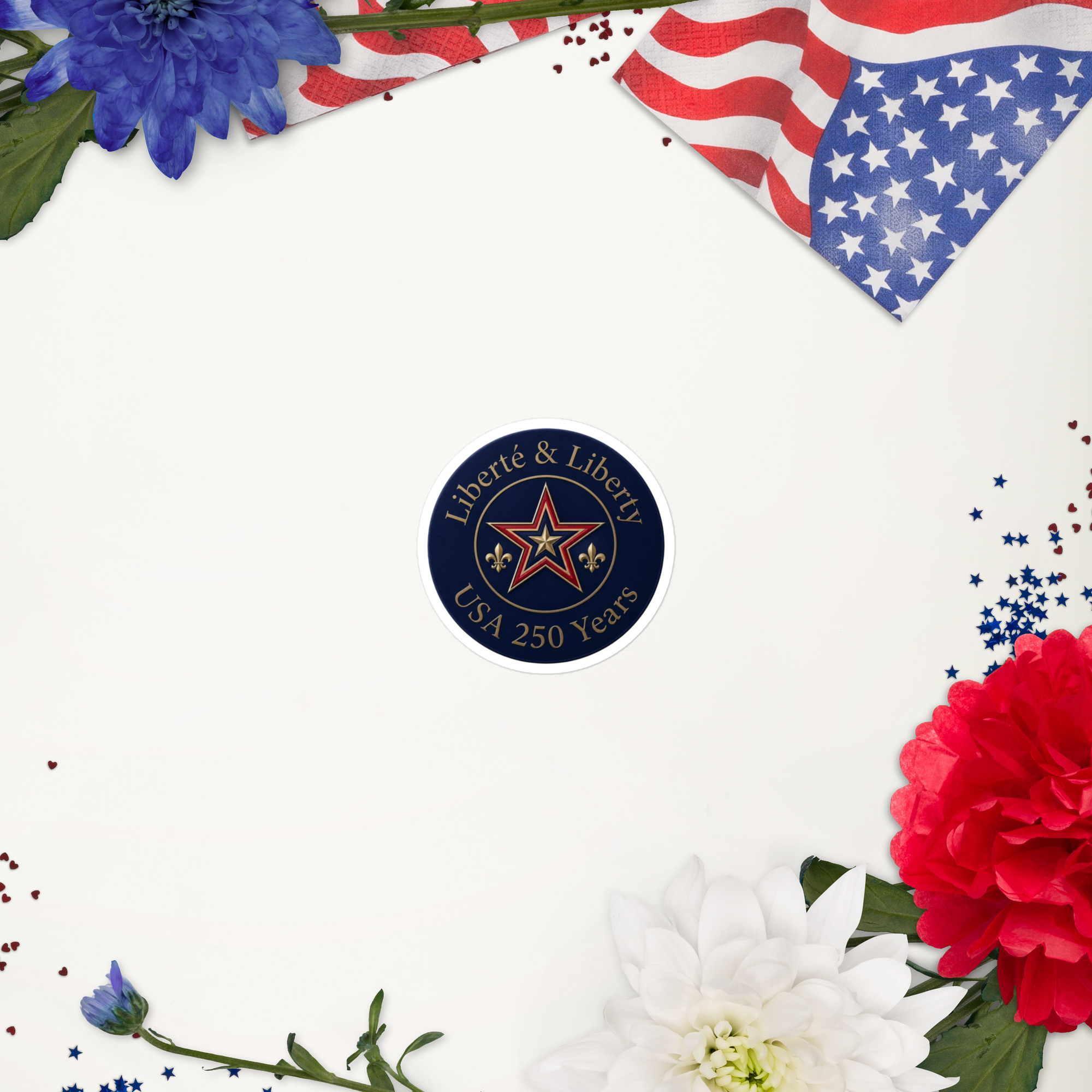 tsgabrielle® • Liberty • Bubble-Free Stickers • 3 Sizes - White - View 7