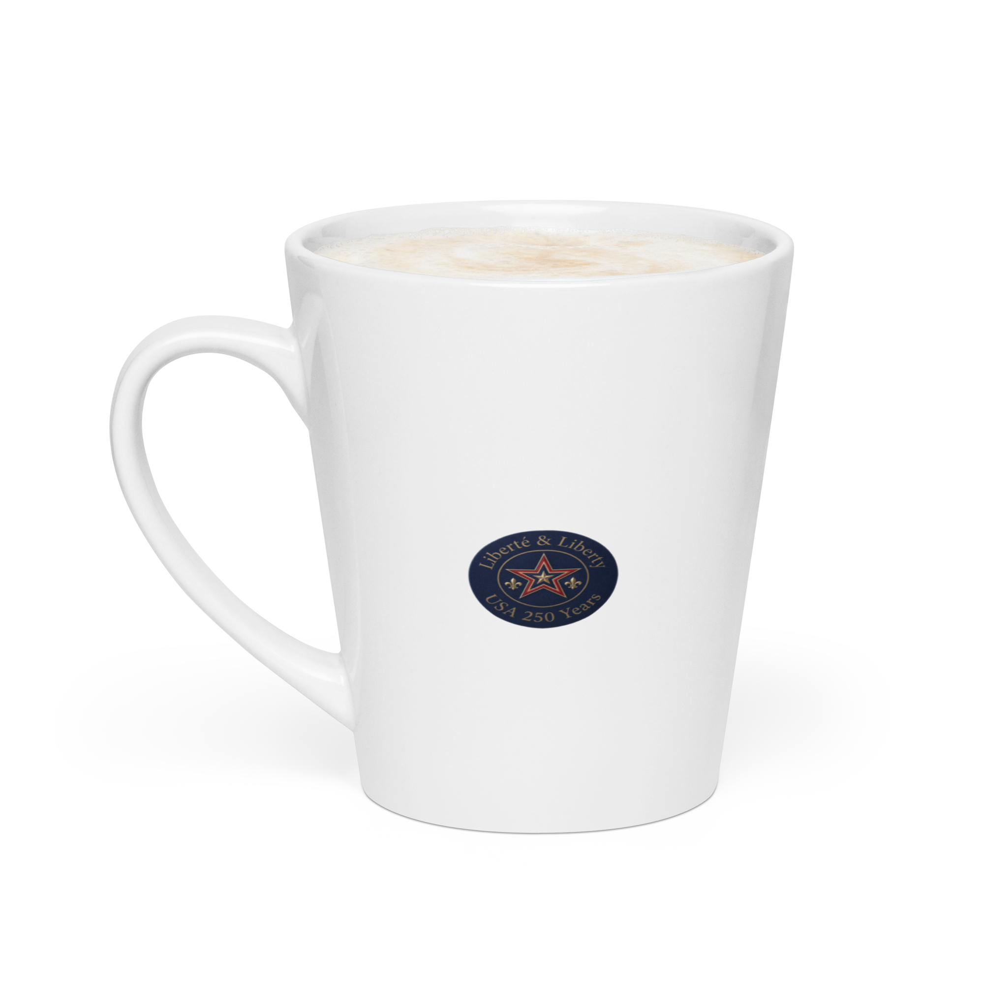 tsgabrielle® • Liberty • Latte Mug • White • 12 oz - White - View 4