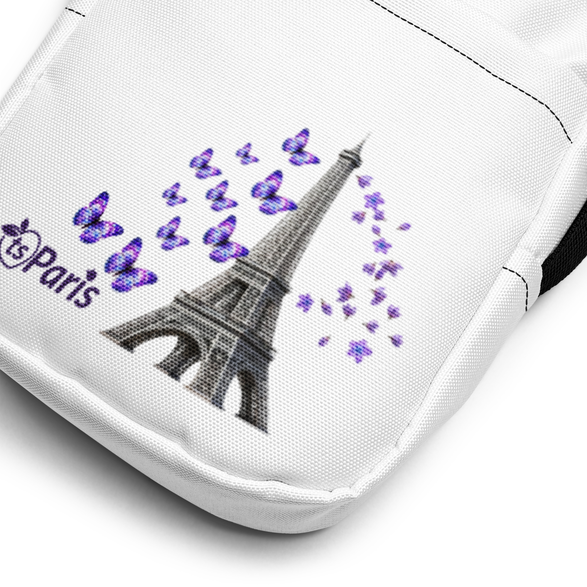 tsgabrielle® • Paris - La Tour Eiffel • Utility Crossbody Bag • White - White - View 6