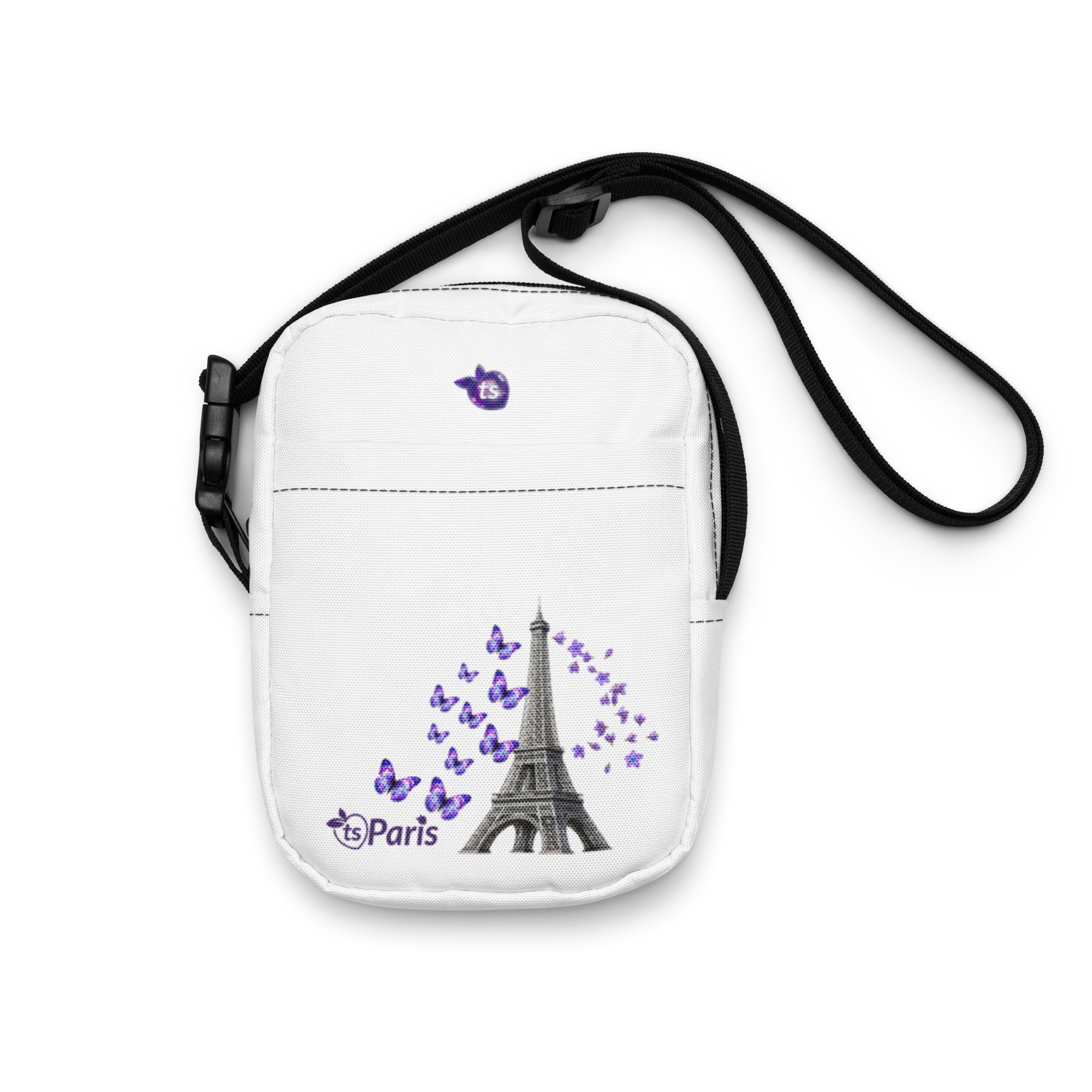 tsgabrielle® • Paris - La Tour Eiffel • Utility Crossbody Bag • White - White - View 8