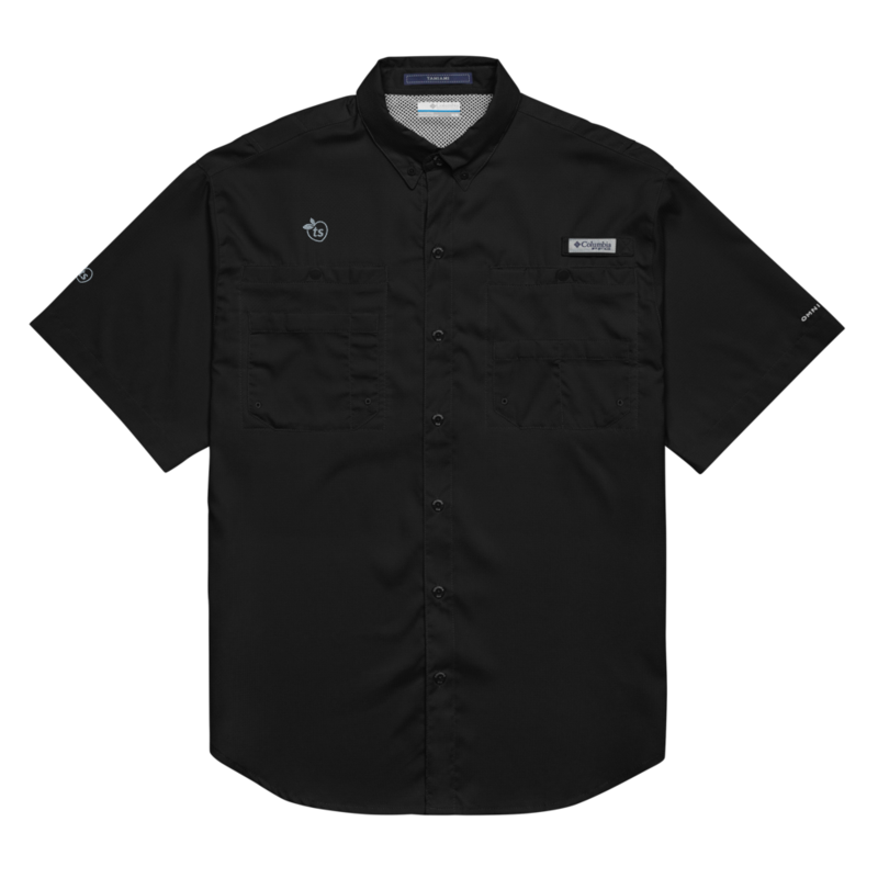 Columbia® by tsgabrielle® • Men's • Short Sleeve Button Shirt • Dark Colors - Black - View 13