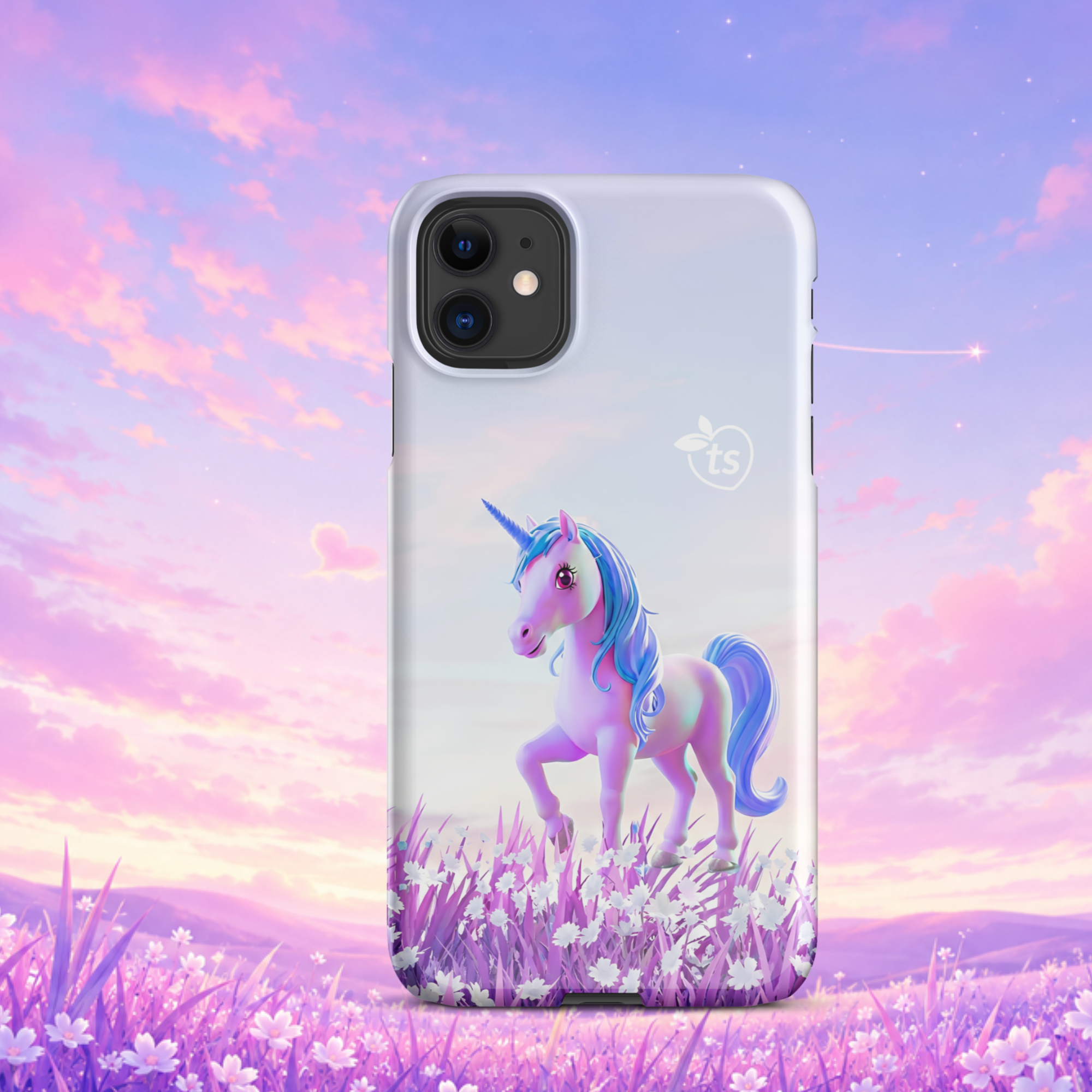 tsgabrielle® • Unicorn - Seraphina • Snap Case Compatible with iPhone® • Latest Models - Glossy - View 5