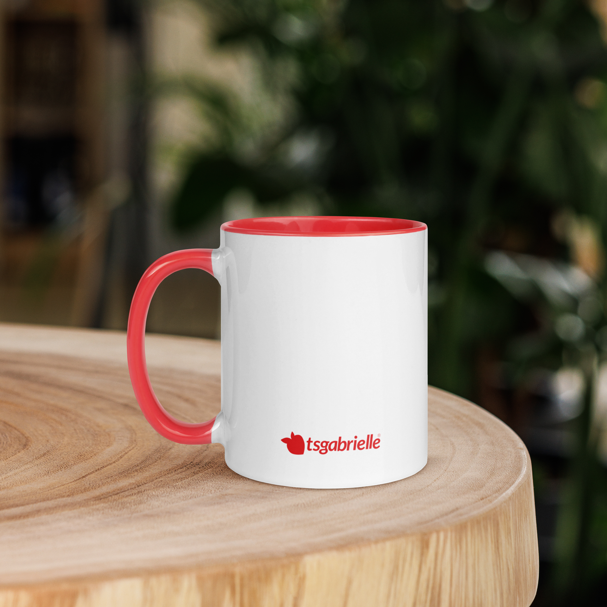 tsgabrielle® • Mug with Color Red Inside • Ceramic • 2 Sizes - Red - View 15