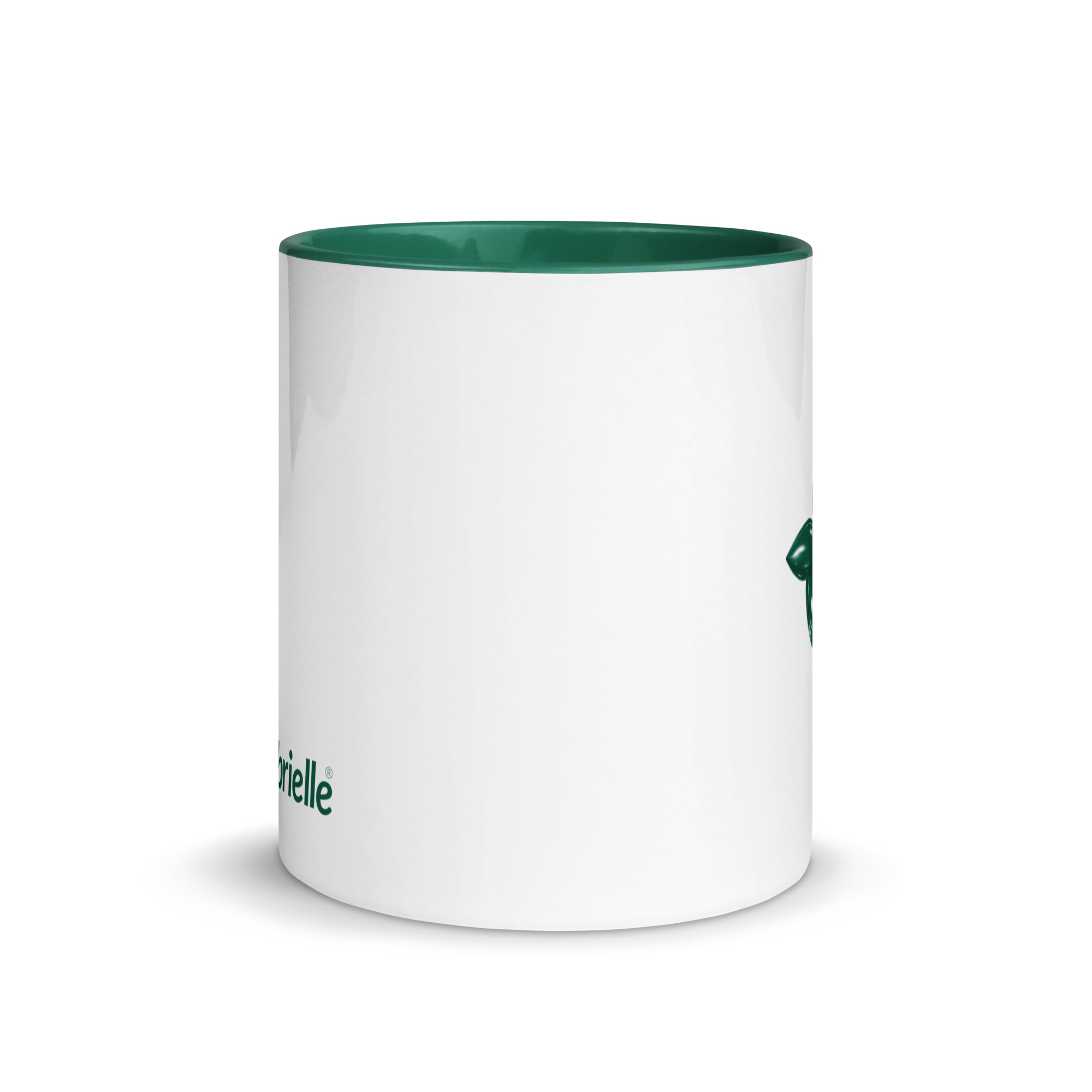 tsgabrielle® • Mug with Color Dark Green Inside • Ceramic • 2 Sizes