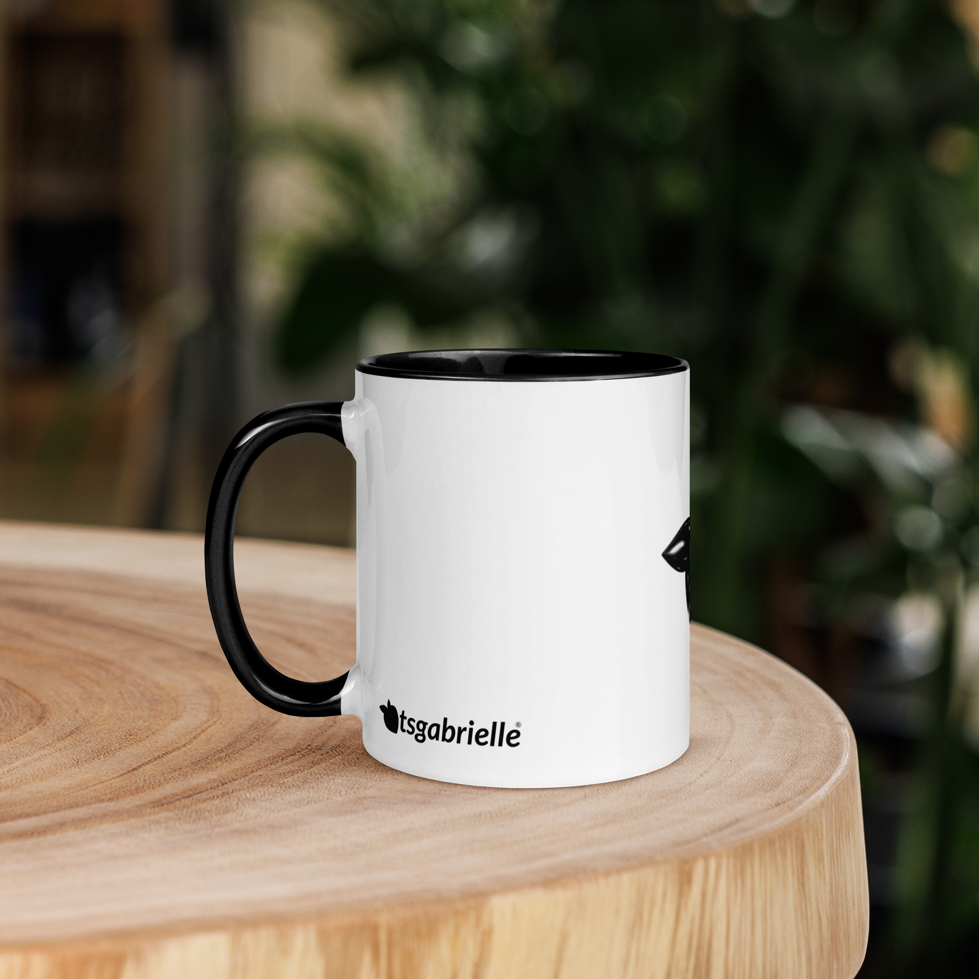 tsgabrielle® • Mug with Color Black Inside • Ceramic • 2 Sizes - Black - View 16